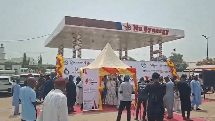 The inaugurated CNG conversion stations in Kano State.