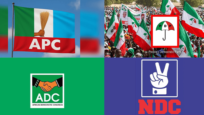 APC, PDP, ADC, NDC