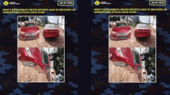 stolen vehicle