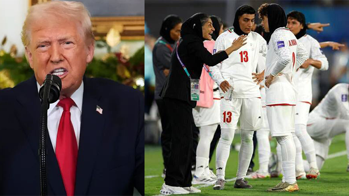 Trump, Iranian players