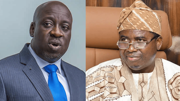 Bolaji Abdullahi and INEC chair Amupitan