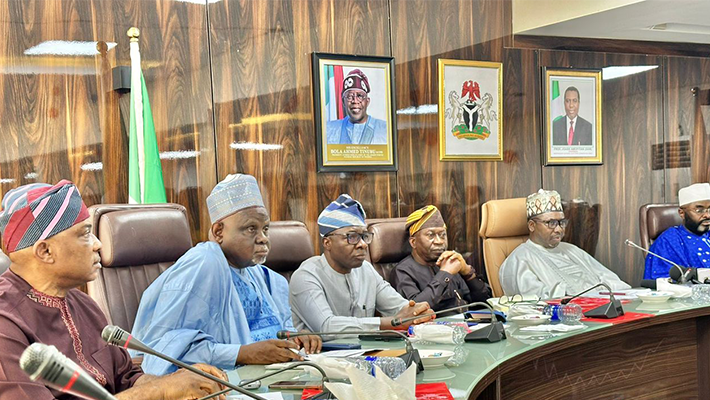 Amupitan at INEC’s quarterly consultative meeting