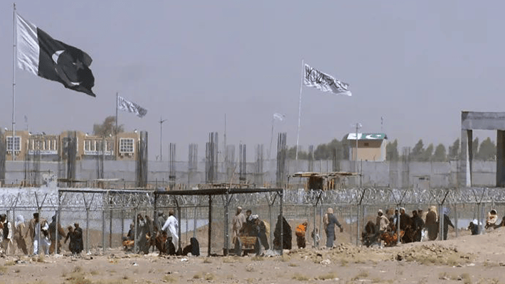 Illegal border crossing in Afghanistan