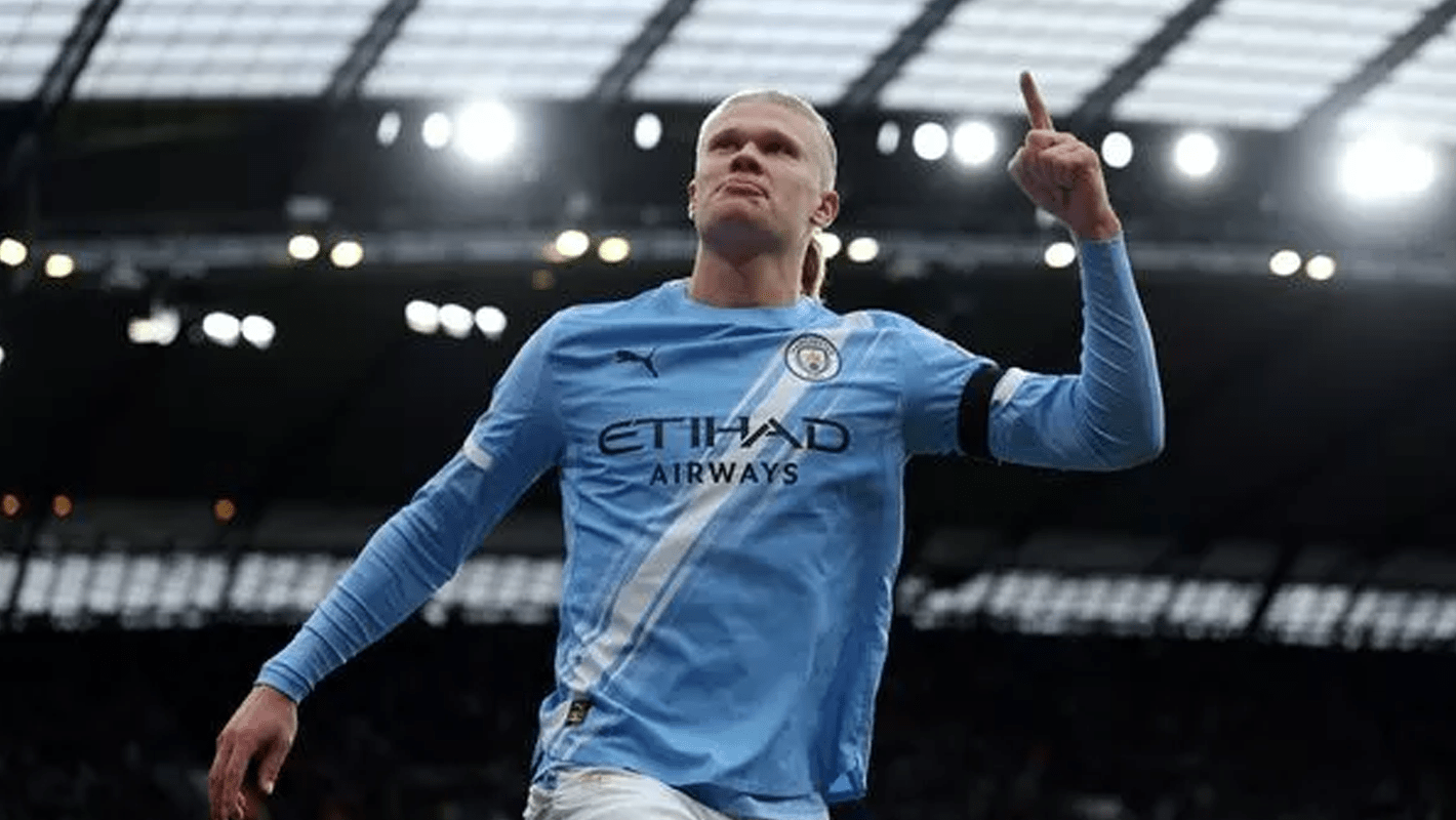 Erling Haaland of Manchester City