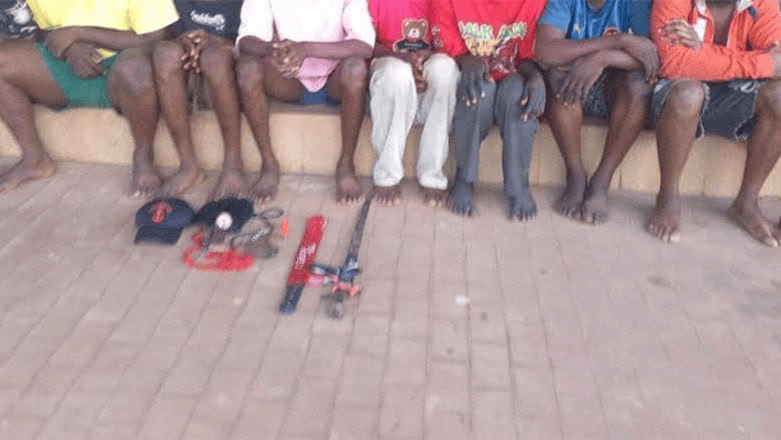 13 suspects