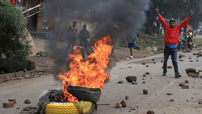 The Kenya fuel hike protest