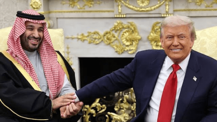 Trump and Saudi crown prince