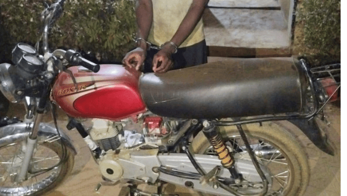 Motorcycle thief
