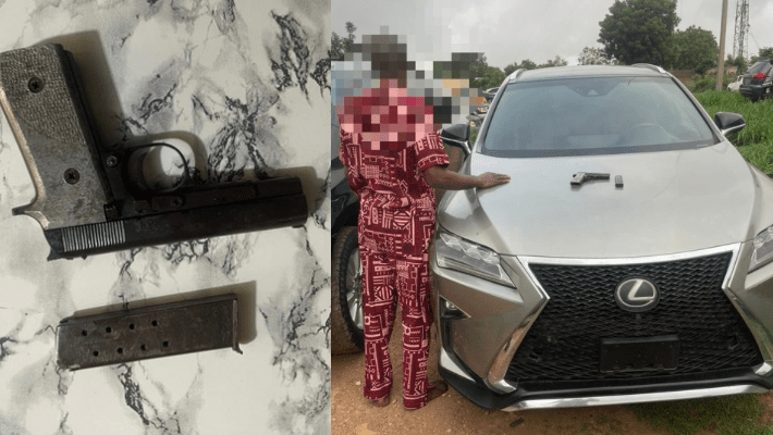 Nabbed gunman in ogun