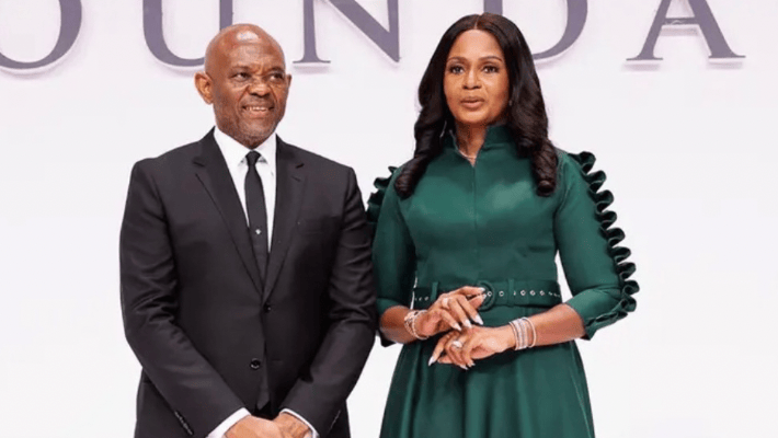 Tony Elumelu and Vivian Elumelu