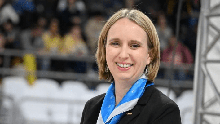 Louise Lombard, the President, Fencing Federation of South Africa (FFSA)