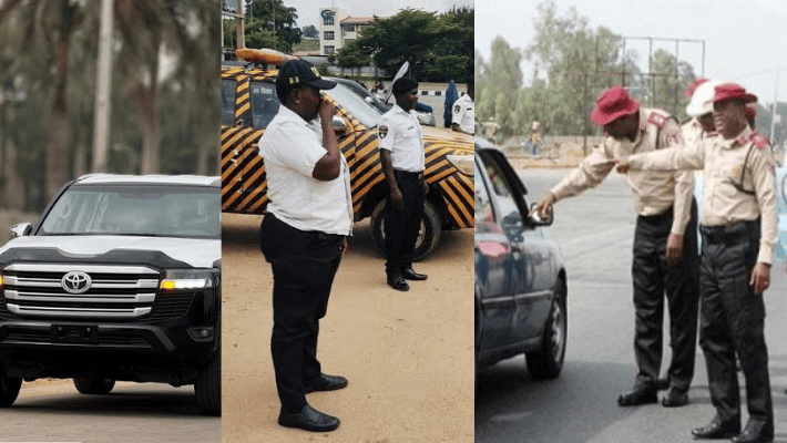 SUV, FRSC officers accosting motorists, VIO stopping motorists