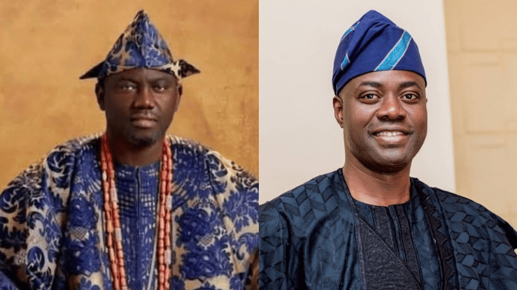 Alaafin of Oyo and Seyi Makinde