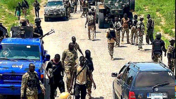 Nigerian troops