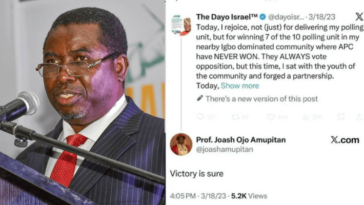 Amupitan and the fabricated post