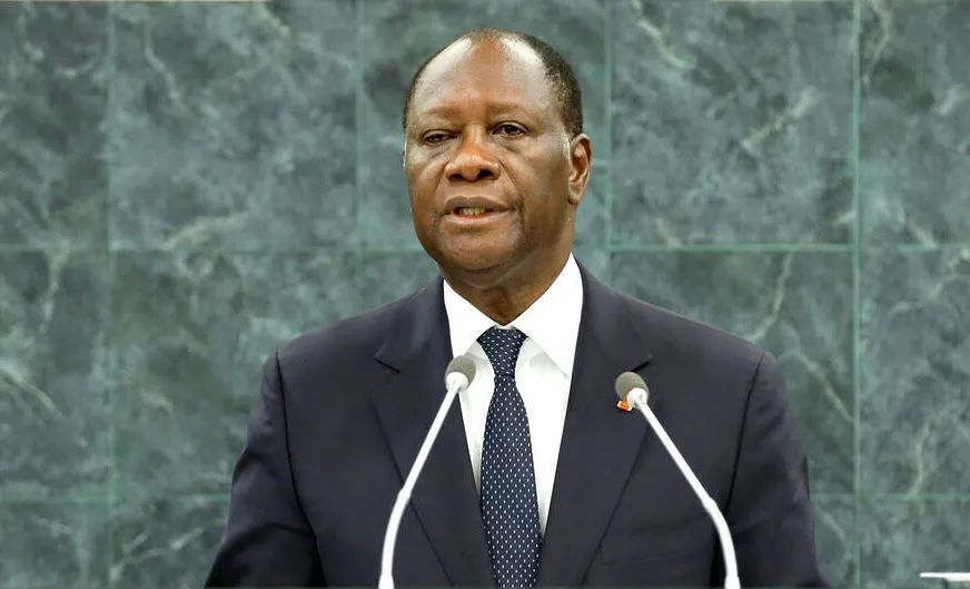 Ivory Coast President Alassane Quattara