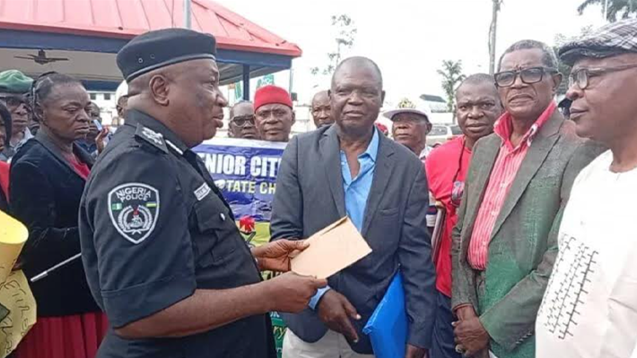 Police retirees protest contributory pension scheme