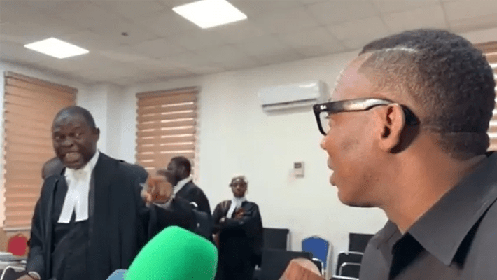 Sowore during the courtroom interview.