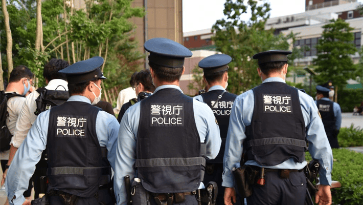 Police in Japan