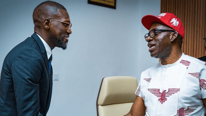 Gbenga Agboola and Governor Chukwuma Soludo