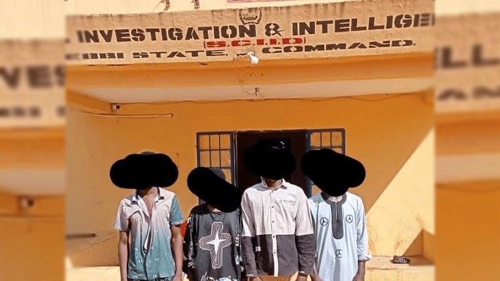 Muhammad Shafiu, Mansur Ibrahim, Aliyu Umar and Muhammad Suleiman
