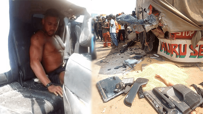 Anthony Joshua involved in accident