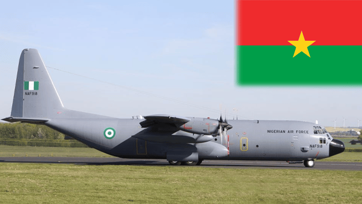 Bukina Faso/cargo plane C130