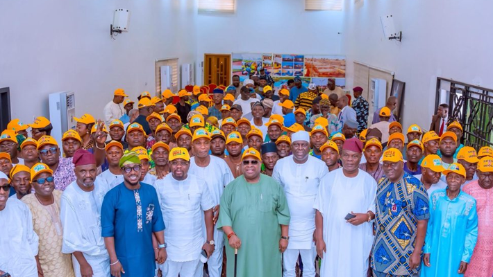 Adeleke with Accord Party members
