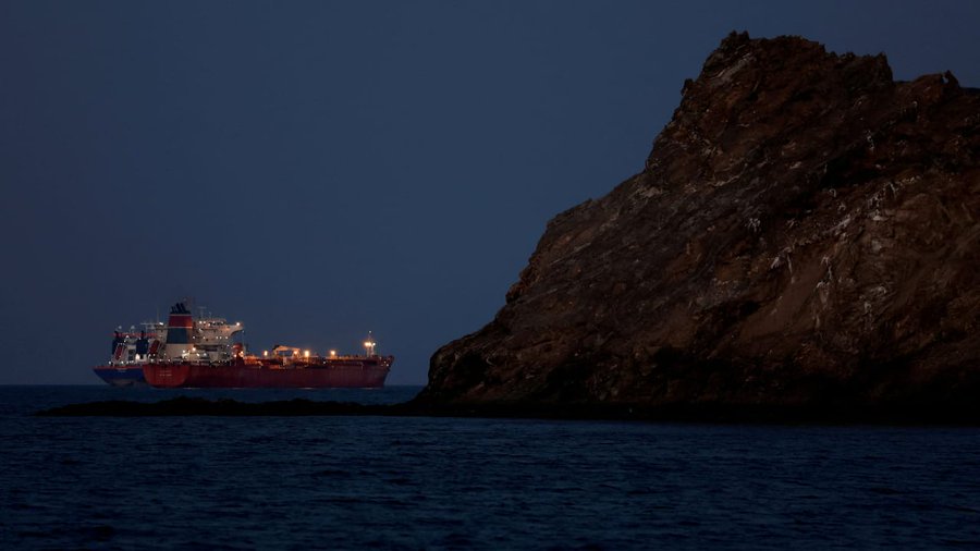 Vessels along Strait of Hormuz (Photo credit: Benoit Tessier/File Photo/Reuters]