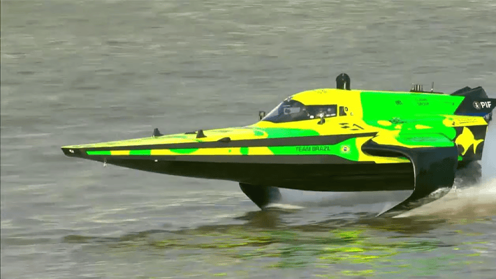 Team Brazil racing at E1 Lagos grand prix