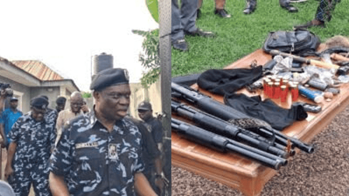Weapons, charms recovered Oyo kidnappers den
