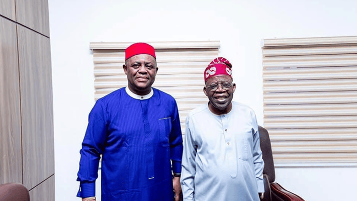 Femi Fani-Kayode with President Bola Tinubu