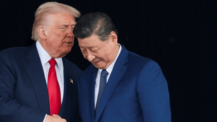 Donald Trump and President Xi Jinping
