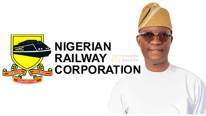 NRC logo and Ibadan South-West LG boss, Kehinde Akande