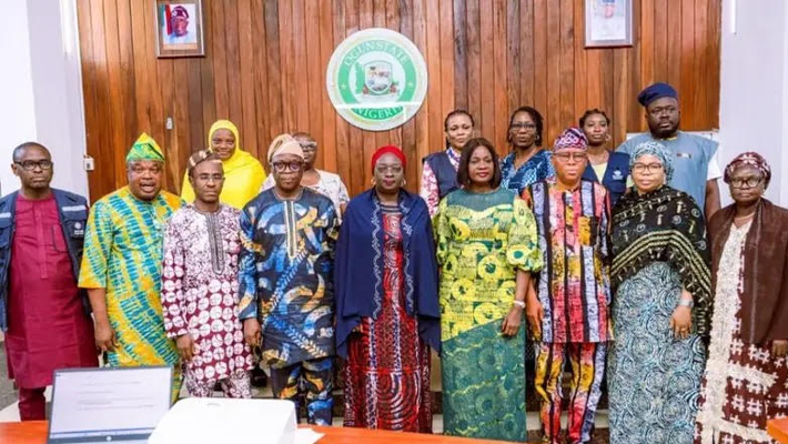 Noimot Salako and others at the State Task Force on Primary Health Care meeting in Oke-Mosan