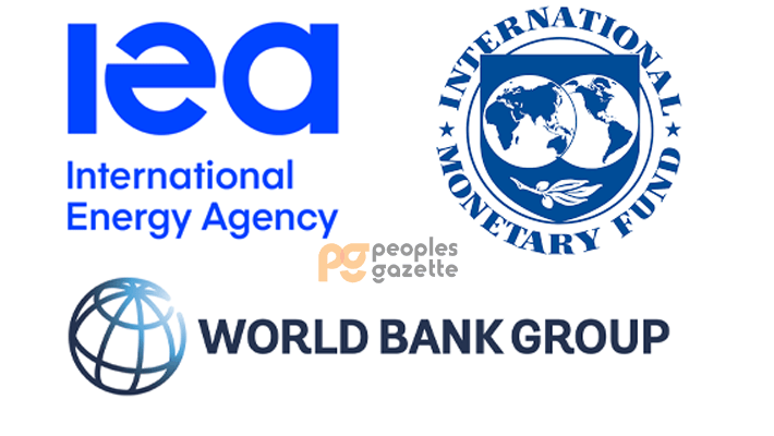 IEA, IMF, World Bank
