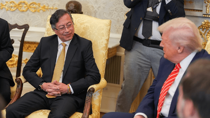 Gustavo Petro and Donald Trump