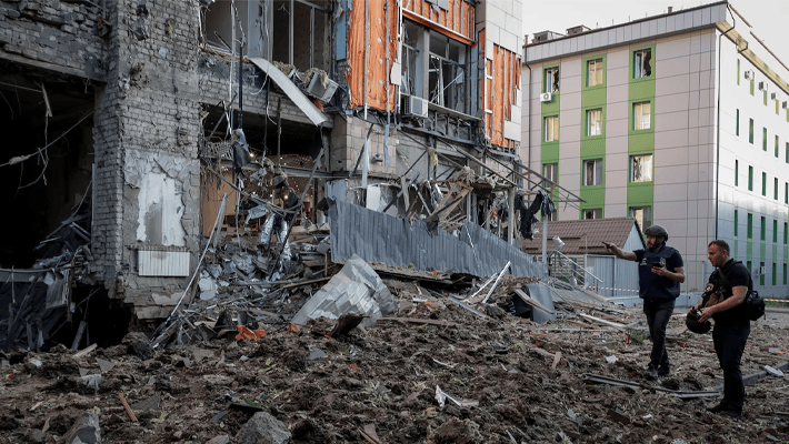Ravaged Kharkiv