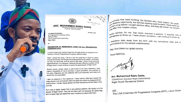 Muhammed Sadiq and his resignation