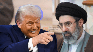 Donald Trump and Mojtaba Khamenei