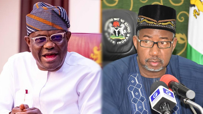 Wike and Bauchi State Governor, Bala Mohammed