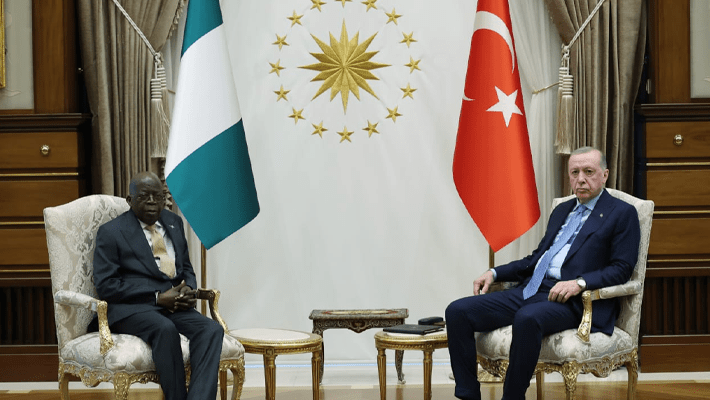 President Bola Tinubu and President Tayyip Erdogan