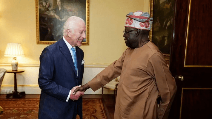Tinubu and King Charles III