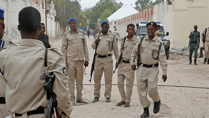Somali police
