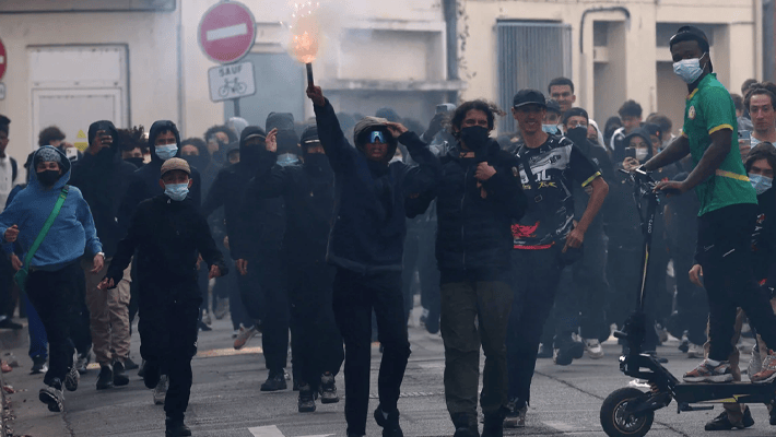 Protest in France