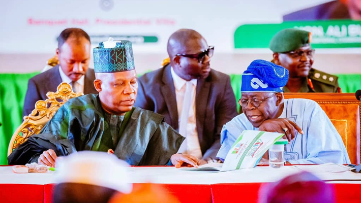 President Bola Tinubu and Kashim Shettima