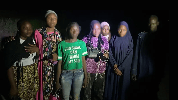 Rescued FUDMA Students and Driver
