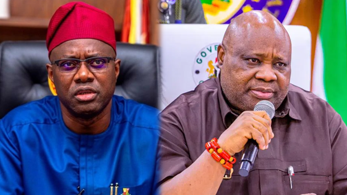 Seyi Makinde and Ademola Adeleke