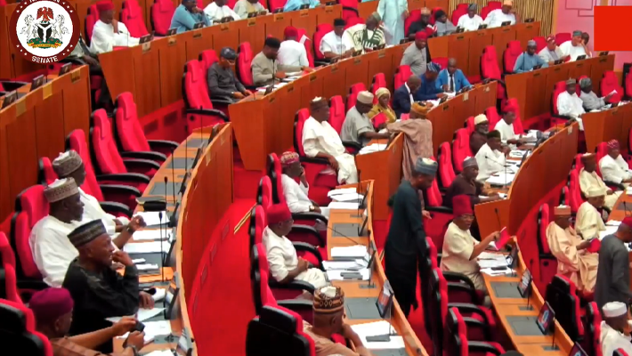 Senate in the recent session