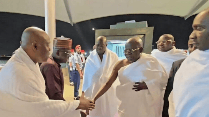 President Bola Tinubu in Saudi Arabia